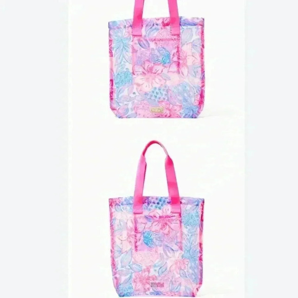 Lilly Pulitzer Mesh Tote - Picture 1 of 10